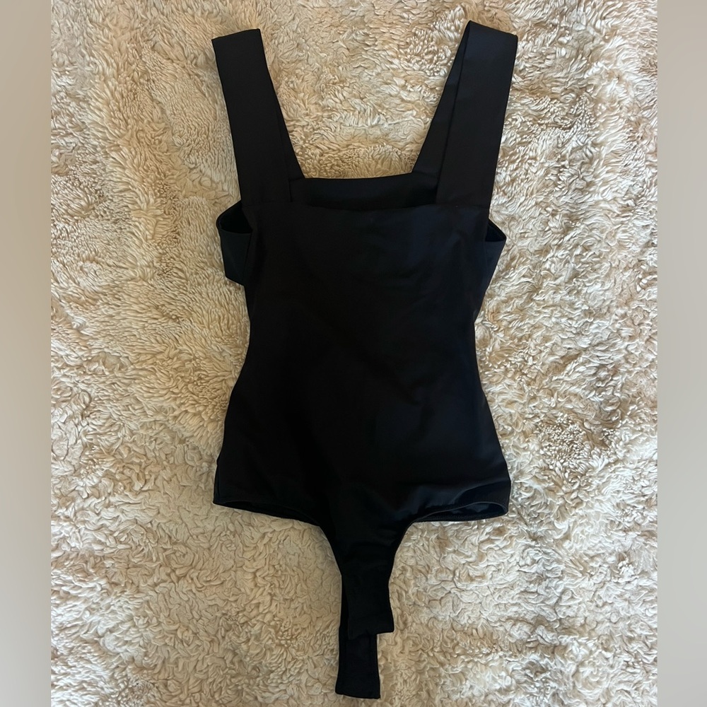 Free people open back bodysuit